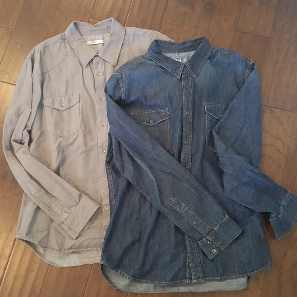 Gap Denim shirts